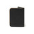 This is a black leather business card holder wallet back.