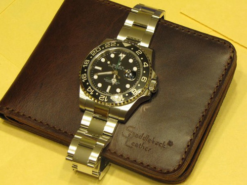 Large Bifold Leather Wallet