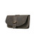 This is the side view of the Koroha leather eyeglass case in black