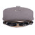 This is the inside view of the Koroha leather eyeglass case in black