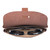 This is the inside view of the Koroha leather eyeglass case in chestnut