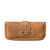 This is the back view of the Koroha leather eyeglass case in light tan