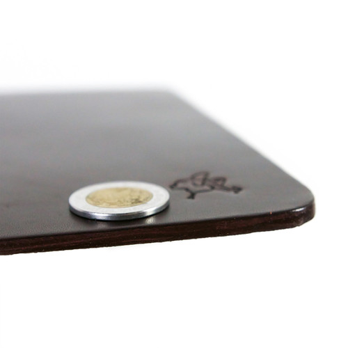 This is a photo to show the thickness of the Old Bull Pad.