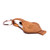 Leather AirTag Keychain Case - The Super Cool