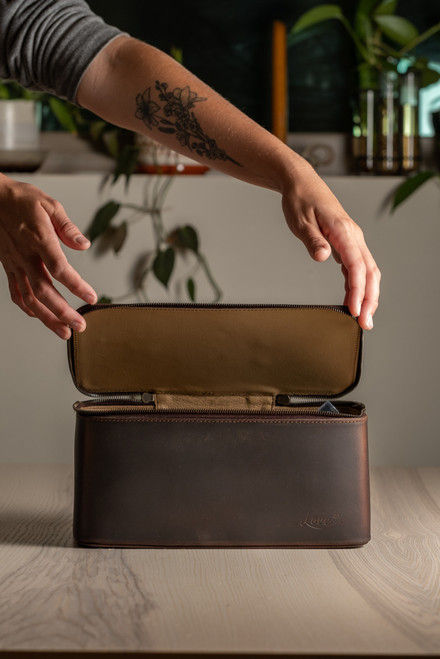 Leather Toiletry Case