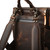 Our Medium All In One Backpack in dark brown-close details