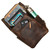 Our Medium All In One Backpack in dark brown-with device