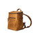 Our Medium All In One Backpack in light tan-side