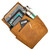 Our Medium All In One Backpack in light tan-with device