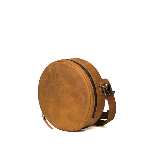 Suzette's Steal Circle Crossbody Purse-Tobacco