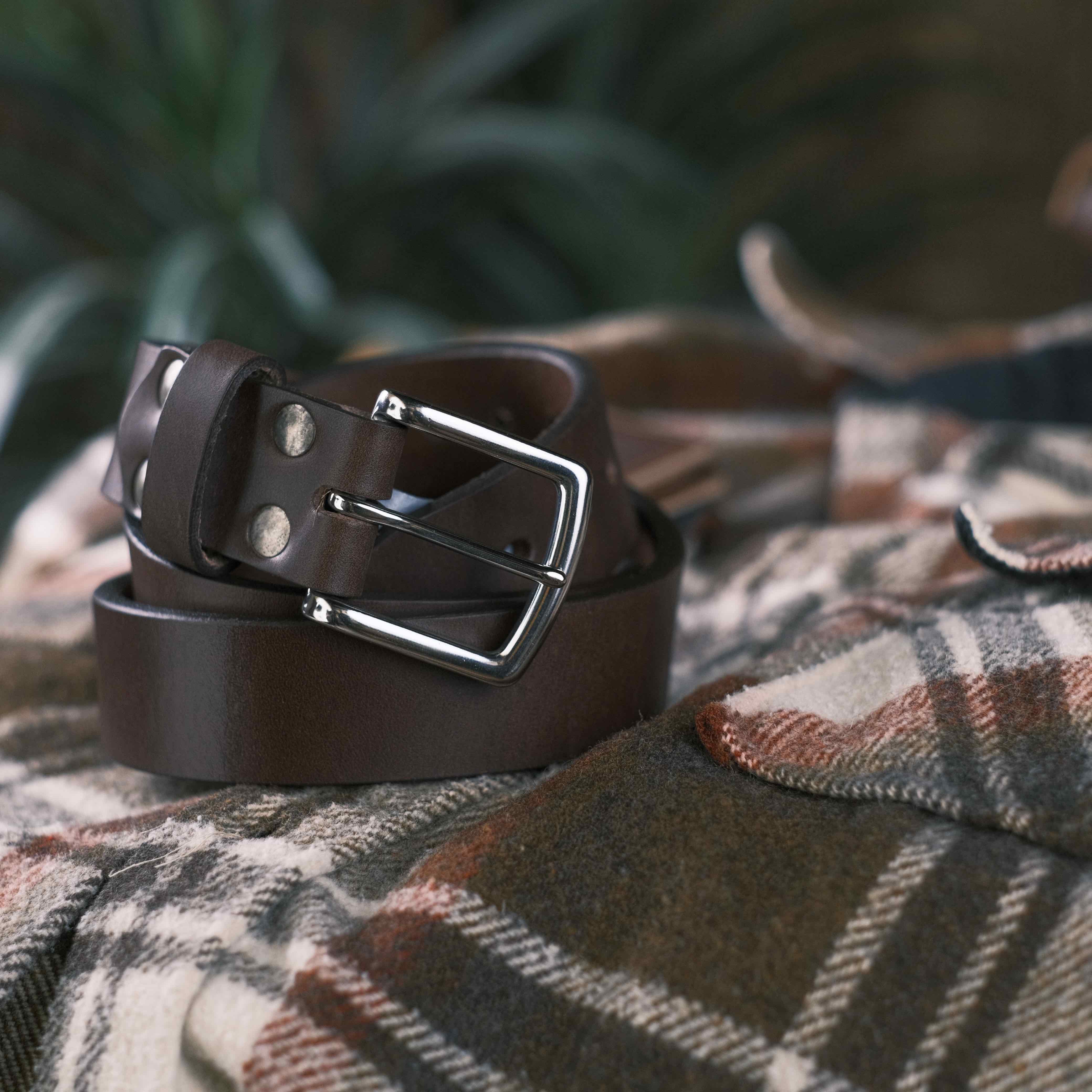 Our full grain leather belts are designed with durability and comfort in mind, with high-quality hardware and a wider range of adjustment to ensure a perfect fit.