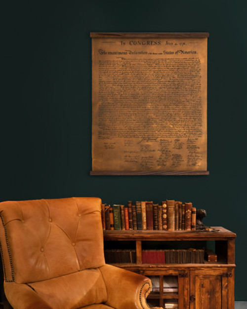 Leather Declaration Of Independence