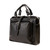 14" Front Door Briefcase in Black - Angled View