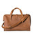 Back view of Saddleback Leather's Deep Pocket Leather Duffle Bag in Tan Brown / Tobacco