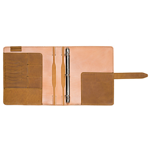 Leather 3 Ring Binder