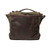 Backside of the Indiana Satchel with a large pocket on the back for extra storage. Made by Saddleback