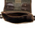 Inside of the lined Indiana Satchel with one large pocket inside the bag. Made by Saddleback