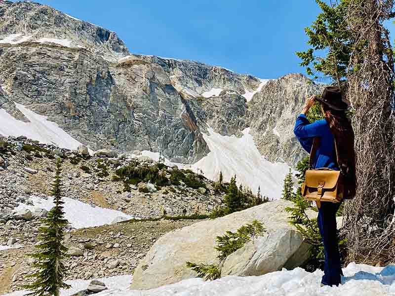The leather in these satchels is full grain and will last for 100 years with proper care.