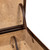 Leather hinge and straps in the Saddleback Leather suitcase.