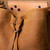 12" Tumbled Leather Drawstring Backpack