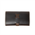 This is the back view of the dark coffee leather cord organizer