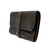 This is the side view of the black leather cord organizer